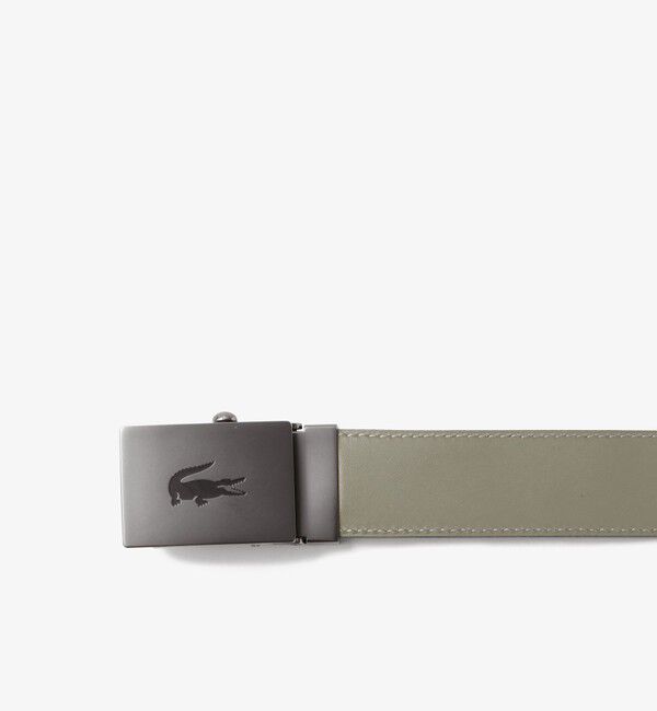 LACOSTE「ガチャベルバックルリバーシブルレザーベルト」|ベルト|