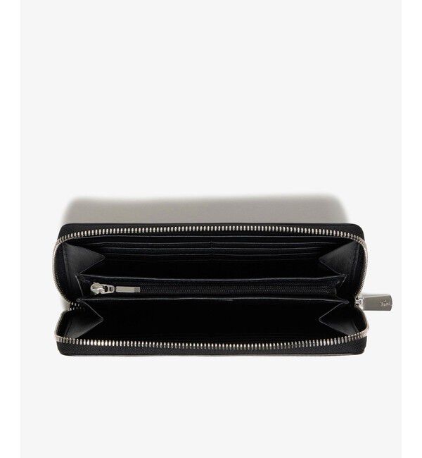 LACOSTE「ラウンドジップレザーロングウォレット」|財布|
