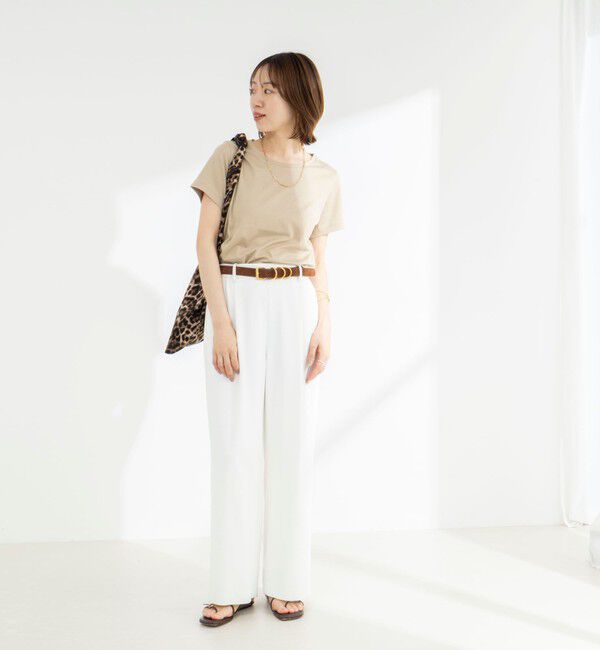 NOLLEY'S「ウォッシャブルシルクアミノ酸加工Ｔシャツ」|Tシャツ・カットソー|