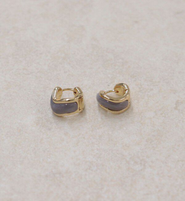 fredy emue「カラーストーンワンタッチピアス」|ピアス|