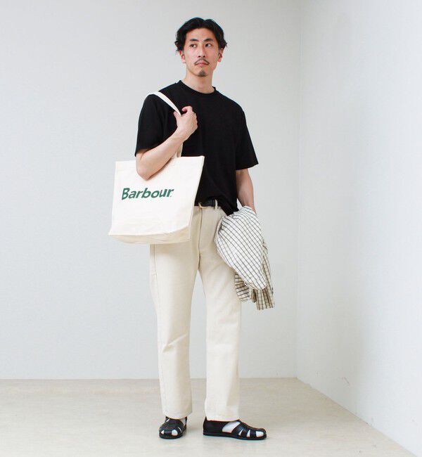 GLOSTER「【BARBOUR/バブアー】LOGO TOTE BAG ロゴトートバッグ」|トートバッグ|