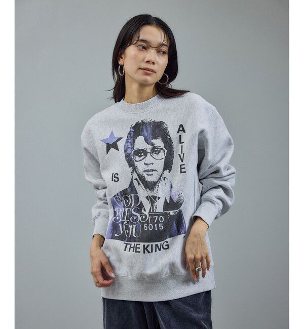 SALON adam et rope'「【COUTURE D'ADAM（クチュール ド アダム）】ビンテージスウェット photo」|スウェット・ジャージ|グレー(07)
