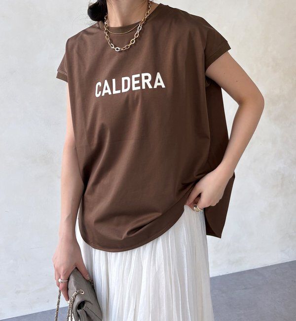  「【WEB限定】前後ロゴフレンチスリーブTEE」|Tシャツ・カットソー|