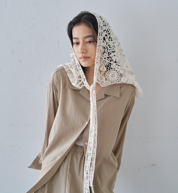  「【再入荷】レースショール」|バンダナ・スカーフ|