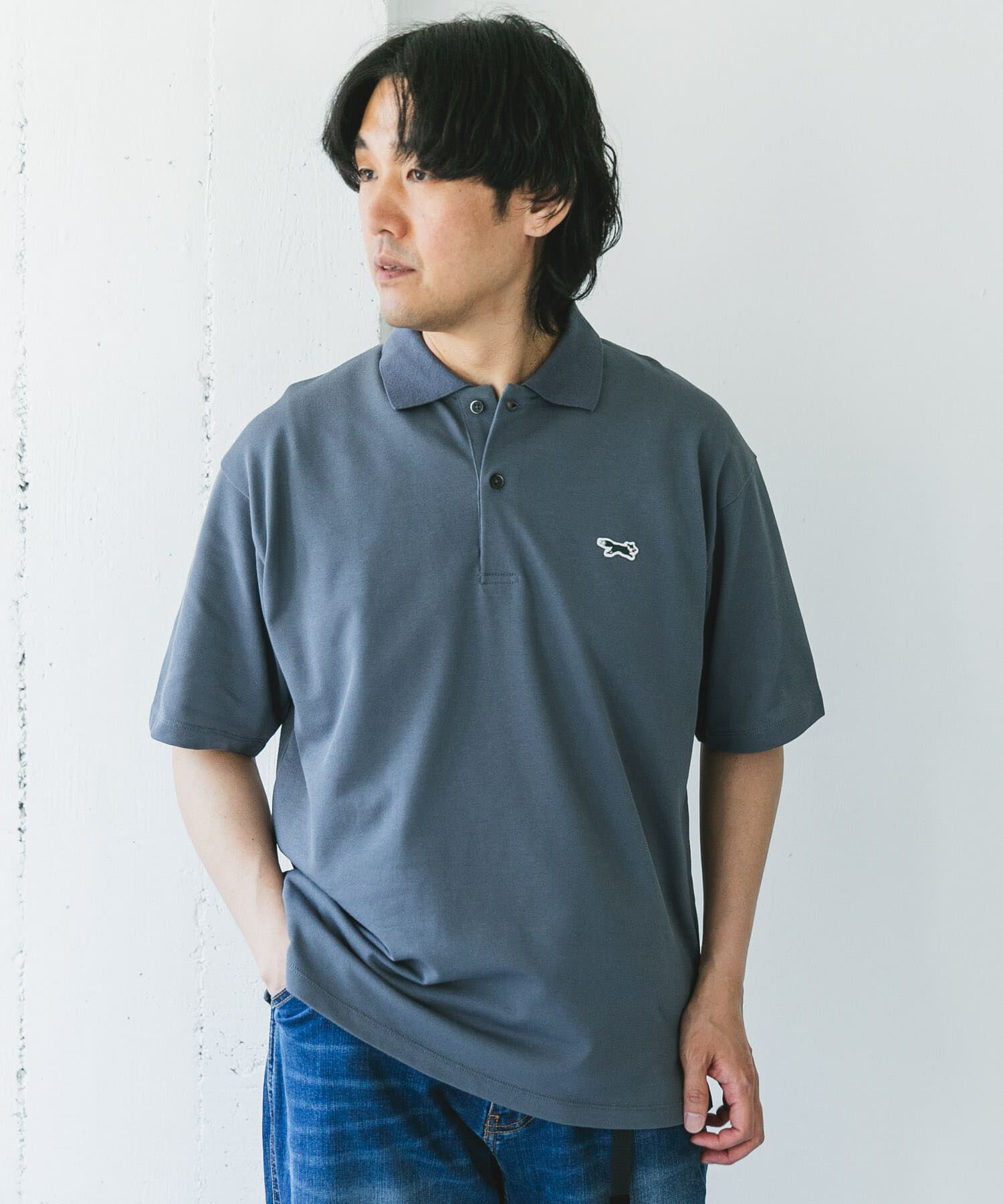URBAN RESEARCH DOORS「『XLサイズ/WEB限定』『別注』PENNEYS&times;DOORS　THE FOX 鹿の子 ポロシャツ」|ポロシャツ|