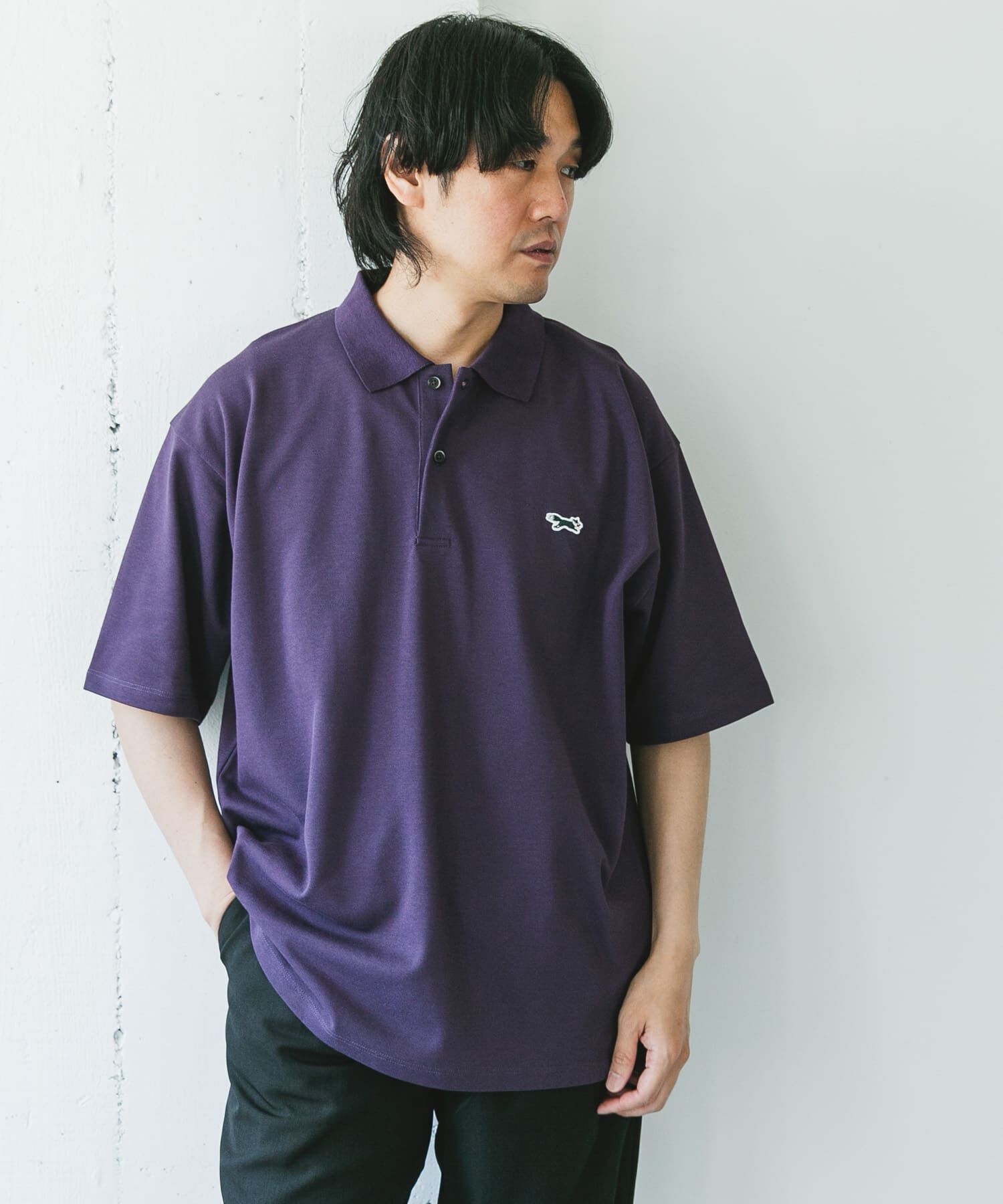 URBAN RESEARCH DOORS「『XLサイズ/WEB限定』『別注』PENNEYS&times;DOORS　THE FOX 鹿の子 ポロシャツ」|ポロシャツ|