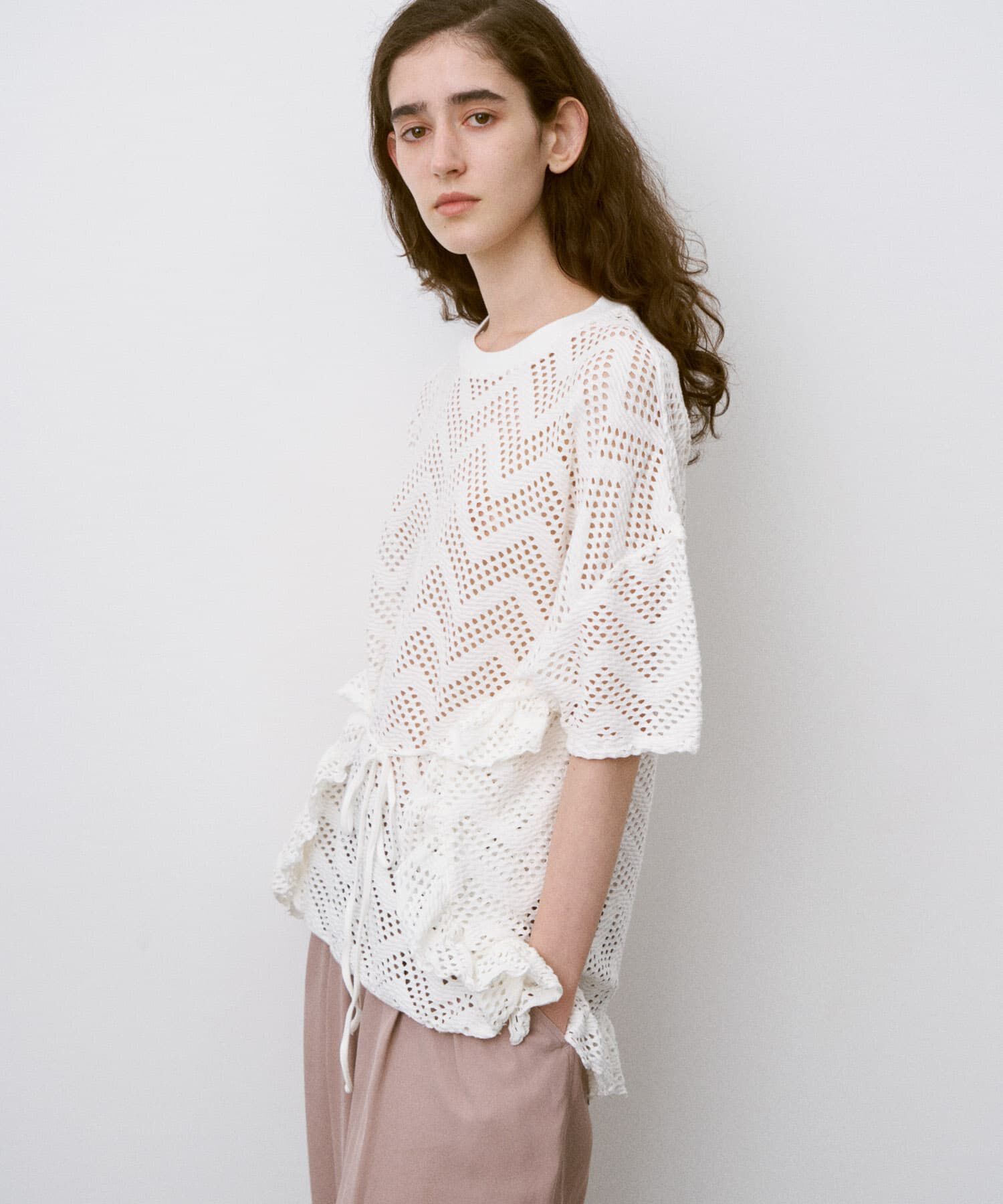 URBAN RESEARCH DOORS「unfil　MESHCOTTONJERSEYT-SHIRTS」|Tシャツ・カットソー|