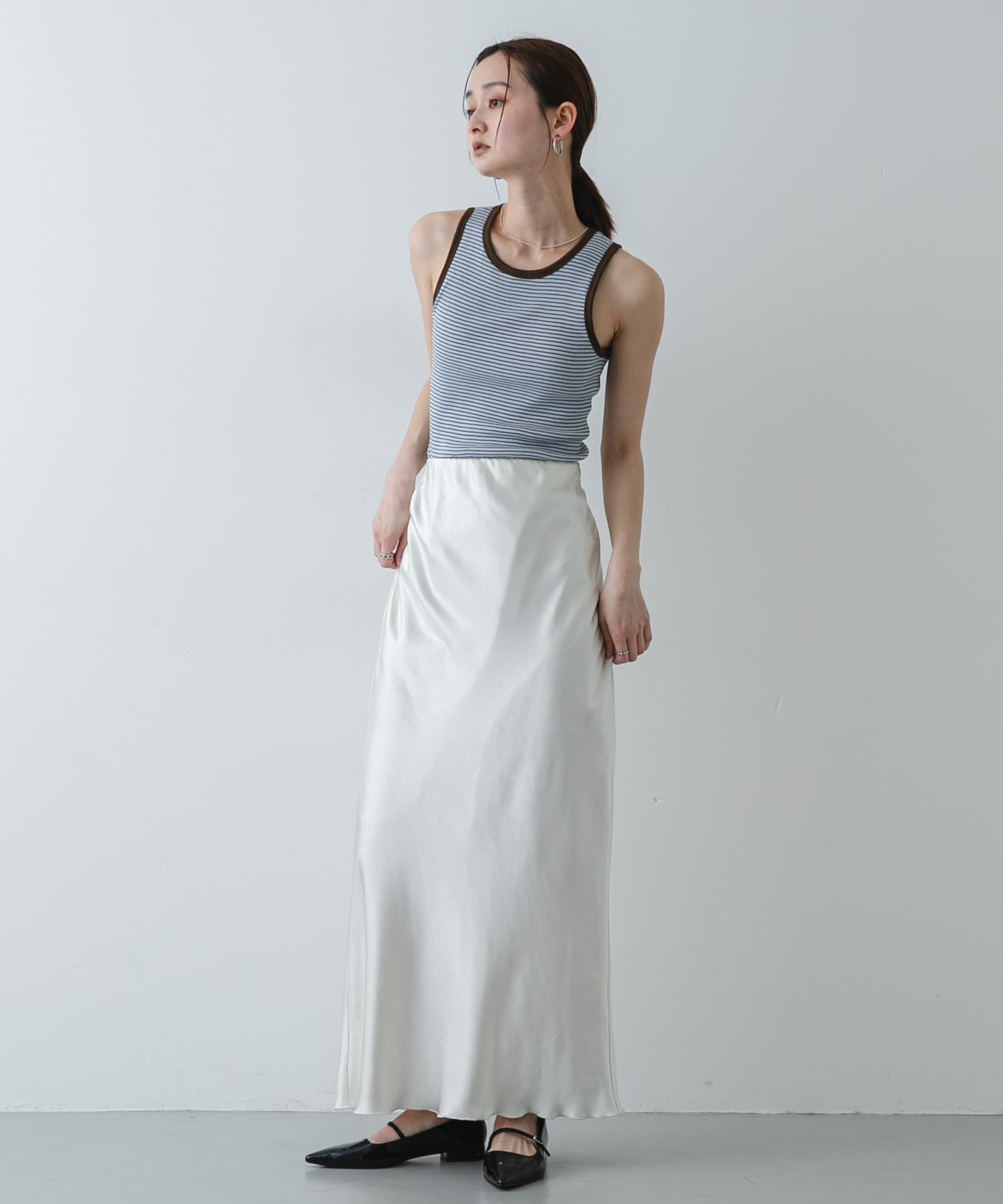 SENSE OF PLACE by URBAN RESEARCH「『別注』Healthknit&times;SENSE OF PLACE ボーダータンクトップ」|タンクトップ|