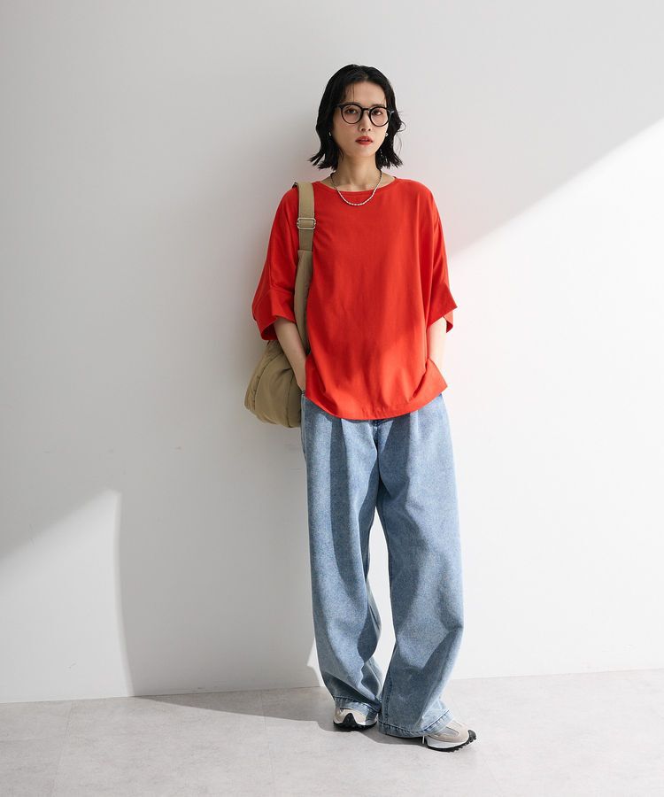 Green Parks「【WEB限定】冷やっとすずやかドルマンプルオーバーⅡ」|Tシャツ・カットソー|