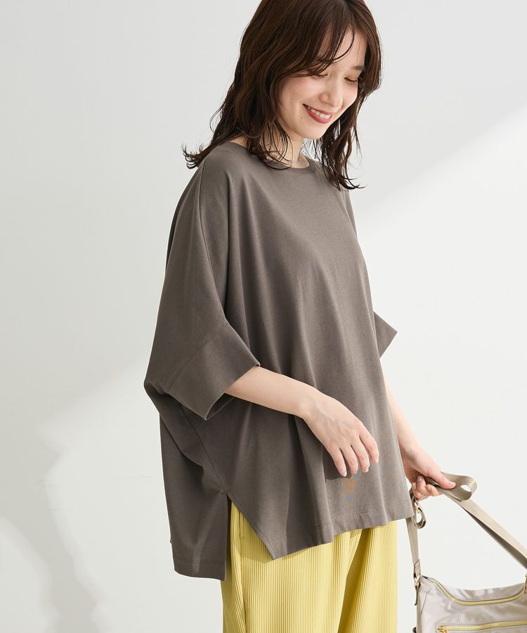 Green Parks「【WEB限定】冷やっとすずやかドルマンプルオーバーⅡ」|Tシャツ・カットソー|