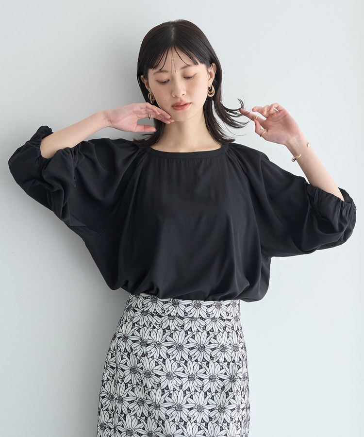 YECCA VECCA「ホイップスリーブブラウス」|シャツ・ブラウス|