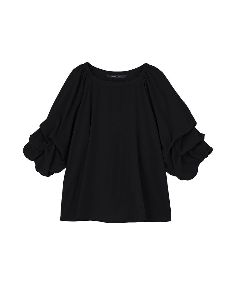 YECCA VECCA「ホイップスリーブブラウス」|シャツ・ブラウス|