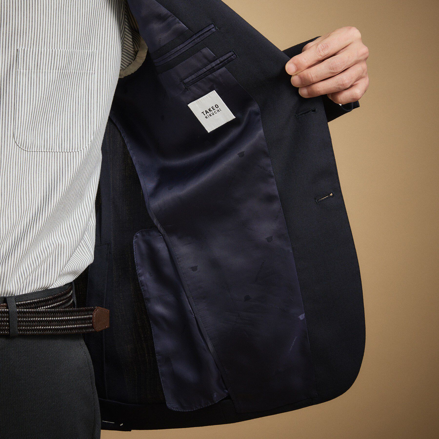 TAKEO KIKUCHI「DORMEUIL ストレッチフレスコ ブレザー」|テーラードジャケット|
