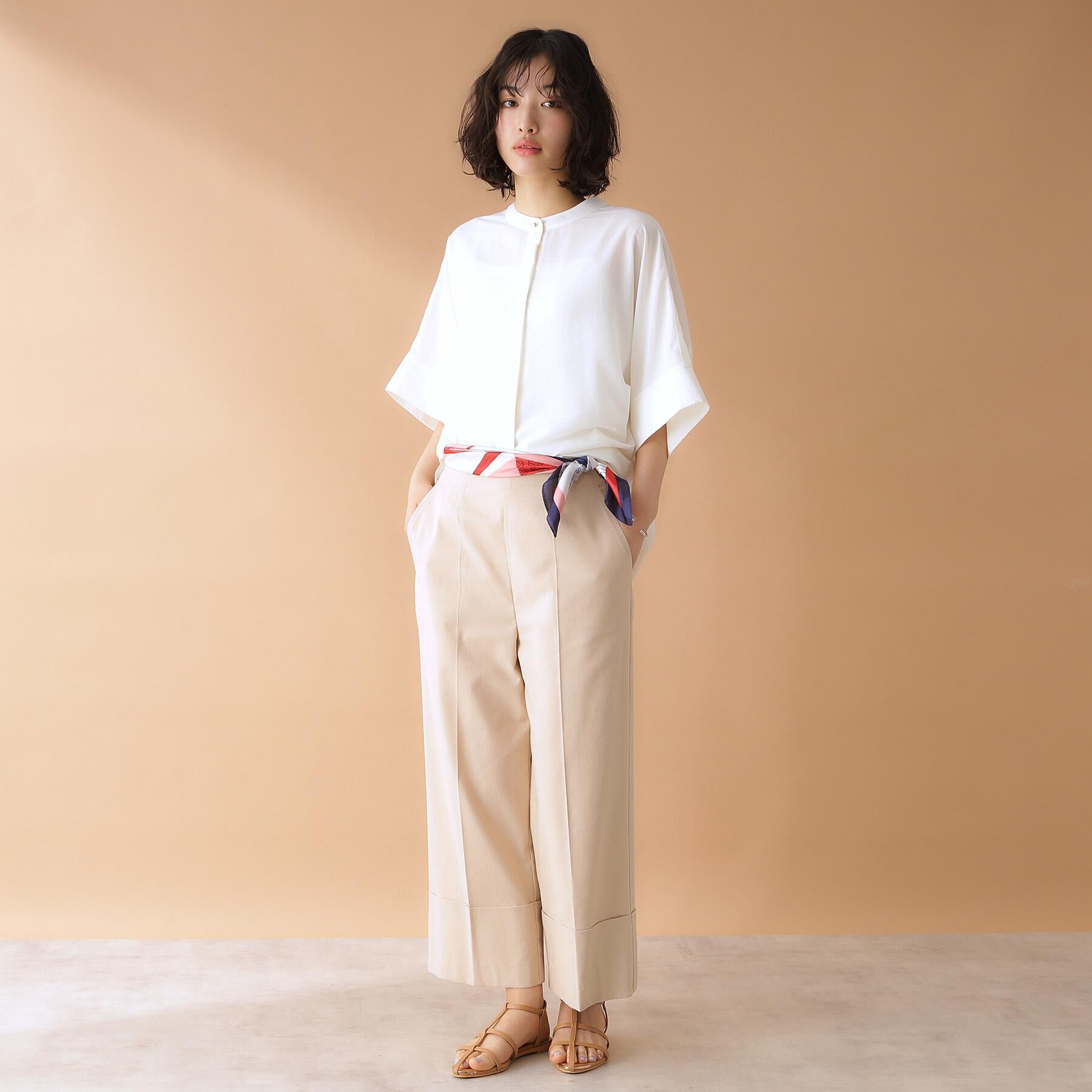 THE SHOP TK「ドルマンブラウス【7色展開/洗濯機OK/体型カバー】」|シャツ・ブラウス|