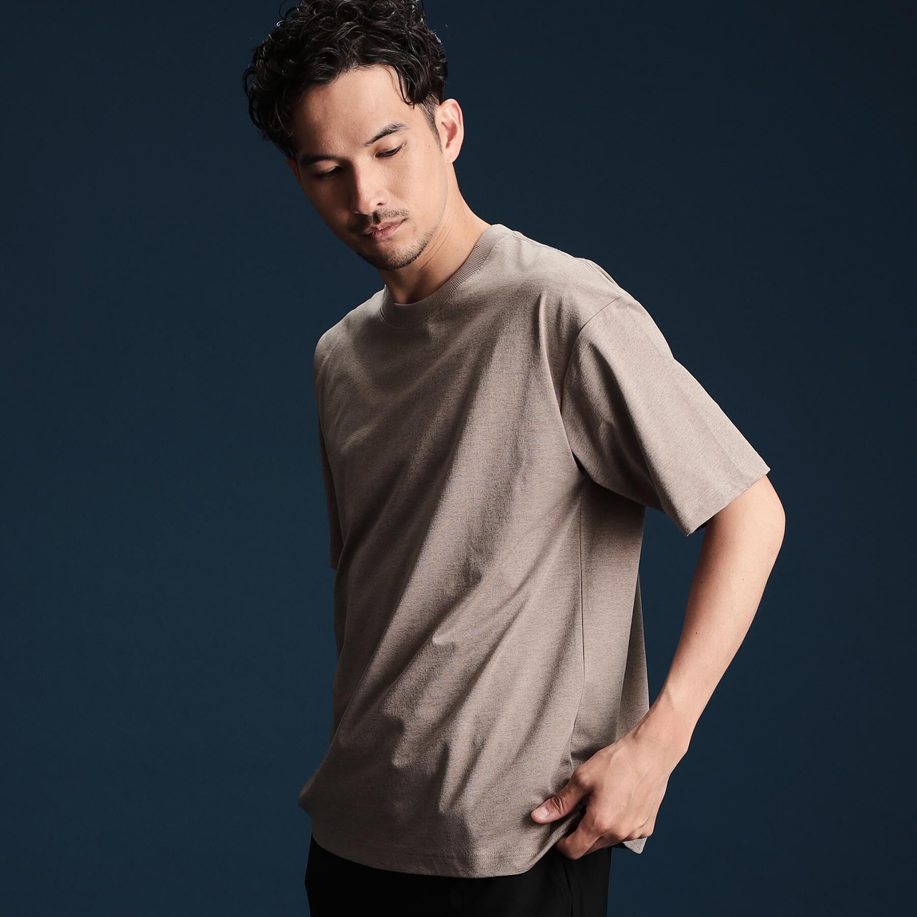THE SHOP TK「PERFECTEE/パーフェクティー　接触冷感/吸水速乾/UVカット/防シワ/洗濯機OK」|Tシャツ・カットソー|