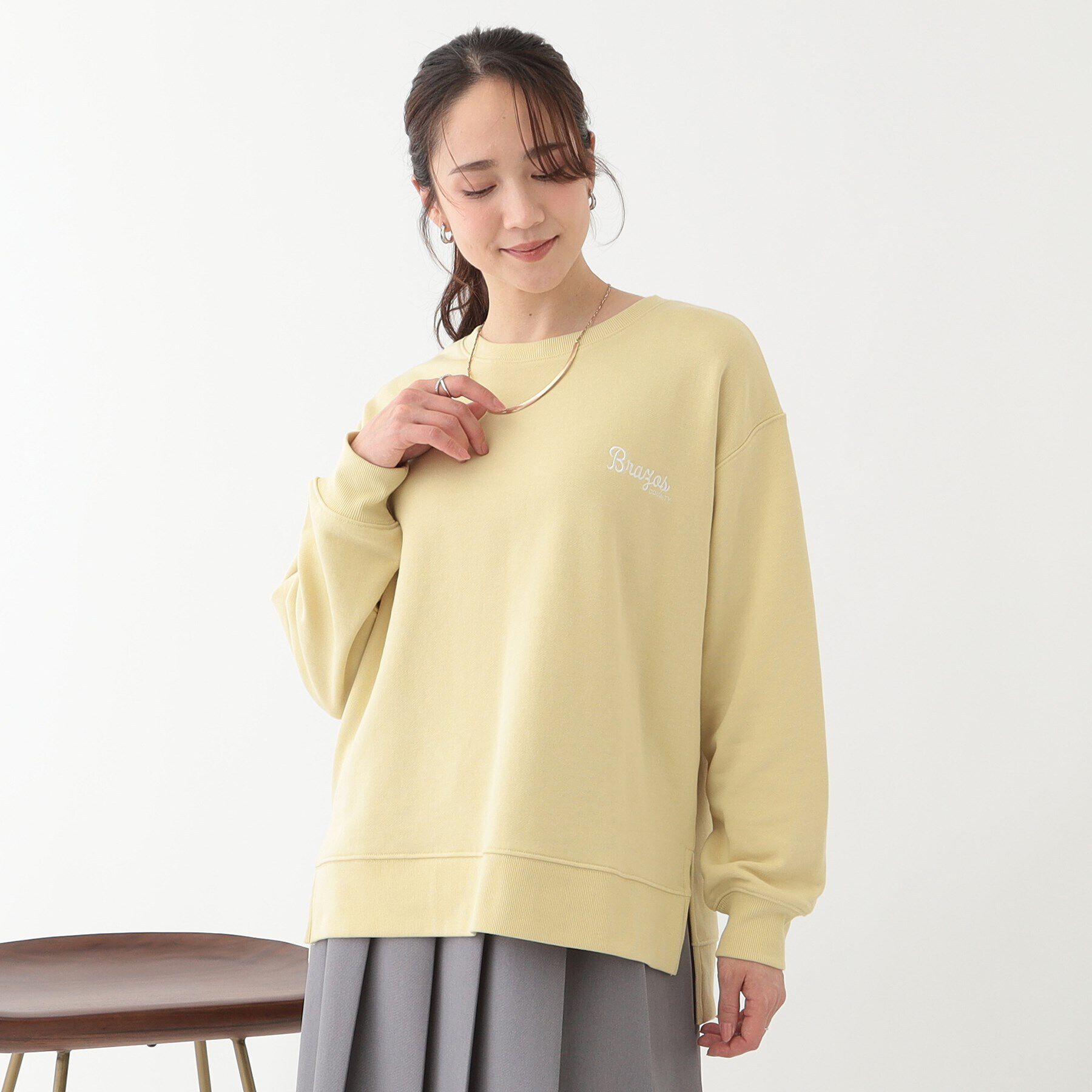 SHOO･LA･RUE「【洗える/S-LL】選べる3柄 グラフィックスウェット」|Tシャツ・カットソー|