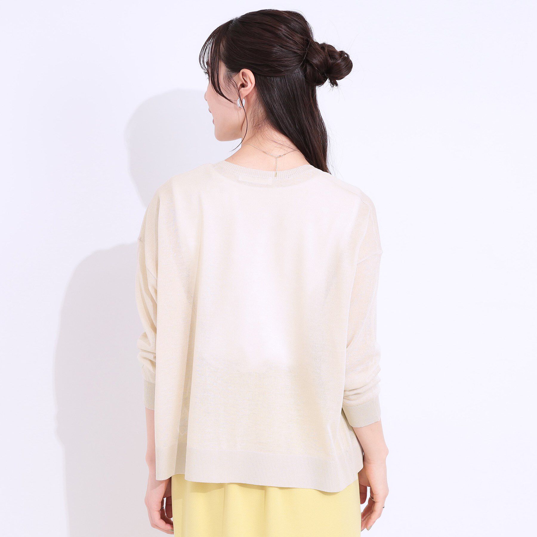SHOO･LA･RUE「【洗える/S-LL】ナチュラル感が上品 サッと羽織れるカーディガン」|カーディガン|