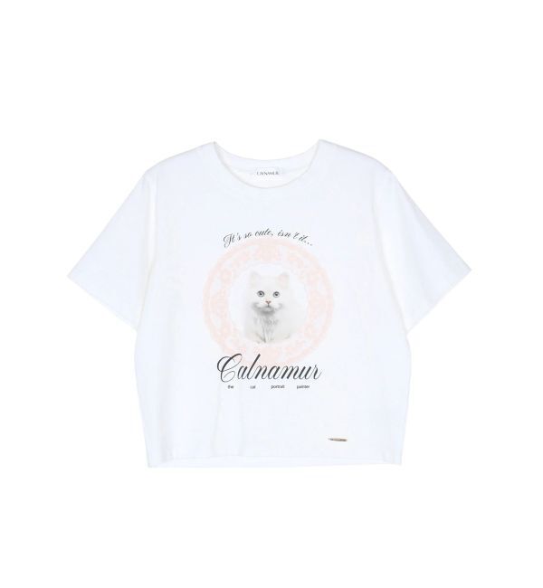 CALNAMUR「CAT Tシャツ」|Tシャツ・カットソー|