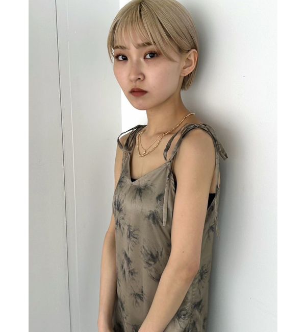 EMODA「ロングスリットキャミソールワンピース」|ワンピース|