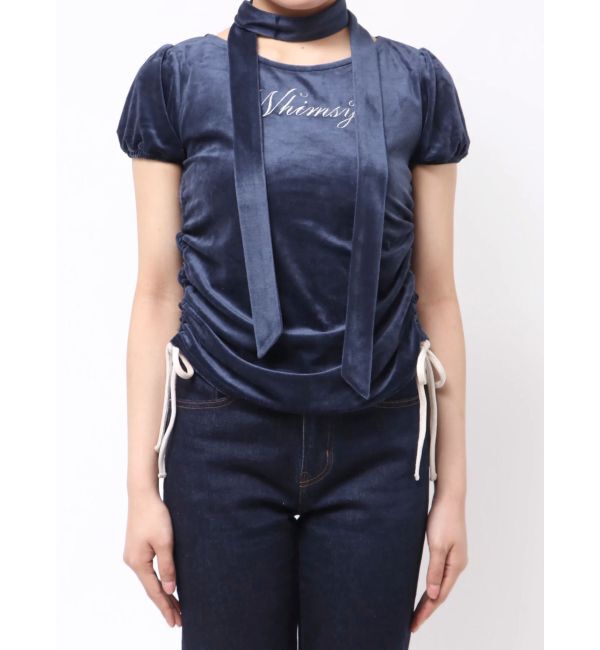 jouetie「ベロアチョーカートップス」|Tシャツ・カットソー|