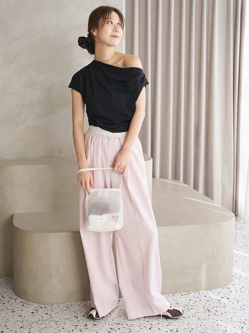 emmi atelier「メッシュミニトートバッグ」|トートバッグ|