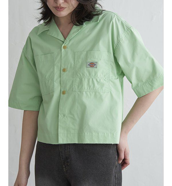 VENCE share style「Dickies ディッキーズ クロップドシャツ」|シャツ・ブラウス|