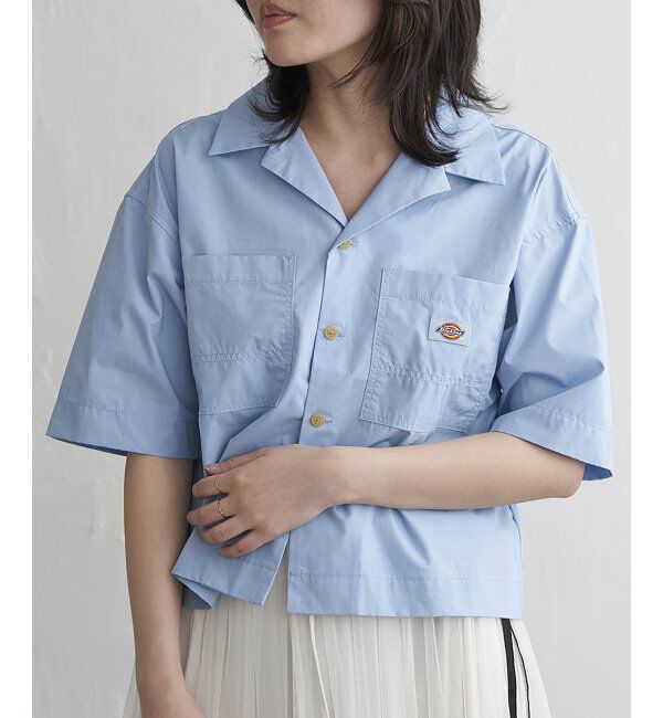 VENCE share style「Dickies ディッキーズ クロップドシャツ」|シャツ・ブラウス|