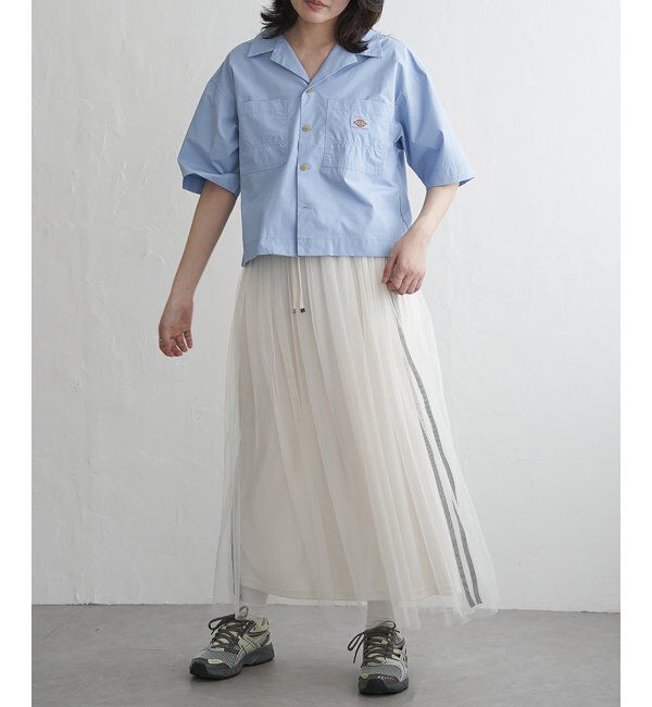 VENCE share style「Dickies ディッキーズ クロップドシャツ」|シャツ・ブラウス|