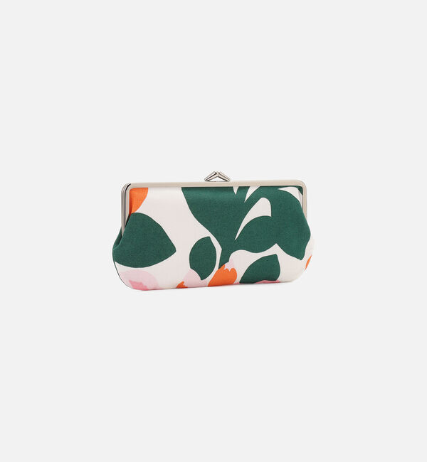 Marimekko「Pieni Green Green Silmalasikukkaro がま口ポーチ」|ポーチ|