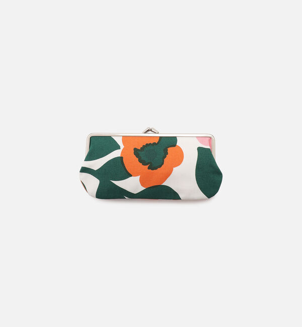 Marimekko「Pieni Green Green Silmalasikukkaro がま口ポーチ」|ポーチ|