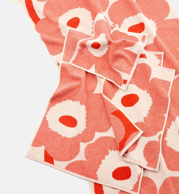 Marimekko「Unikko ミニタオル 32&times;32cm」|タオル|