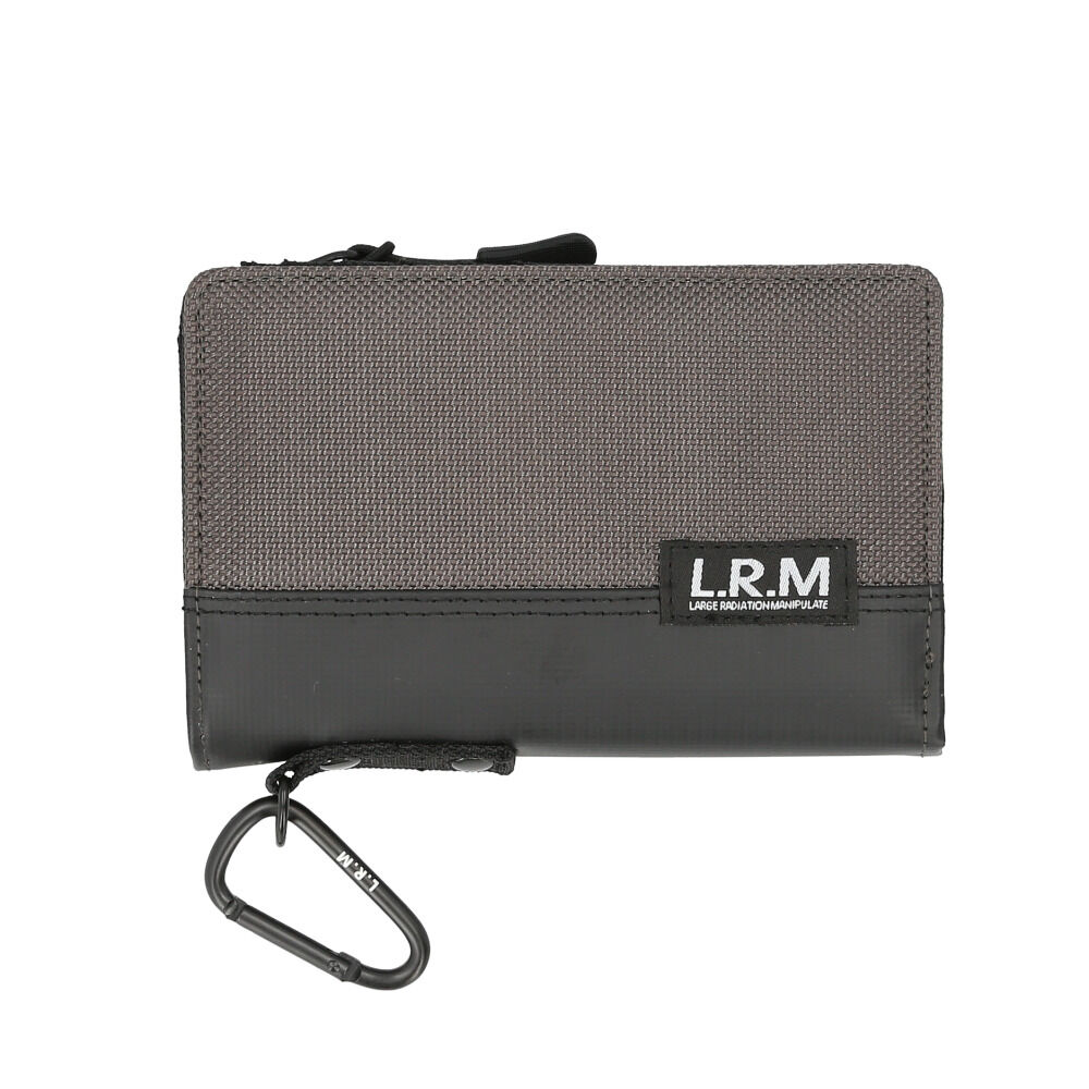 BACKYARD FAMILY「L.R.M 財布 通販 二つ折り財布 メンズ ミニ財布 サイフ さいふ ミニウォレット」|財布|グレー1