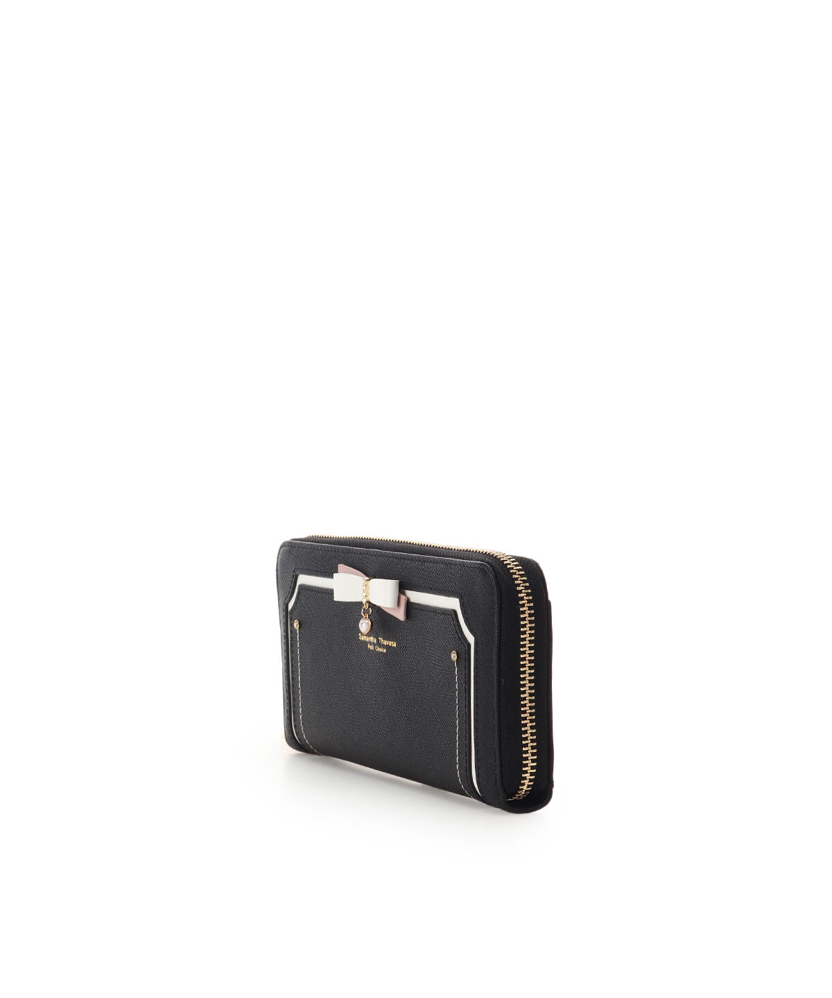 Samantha Thavasa Petit Choice「バイカラーリボン 長財布」|財布|