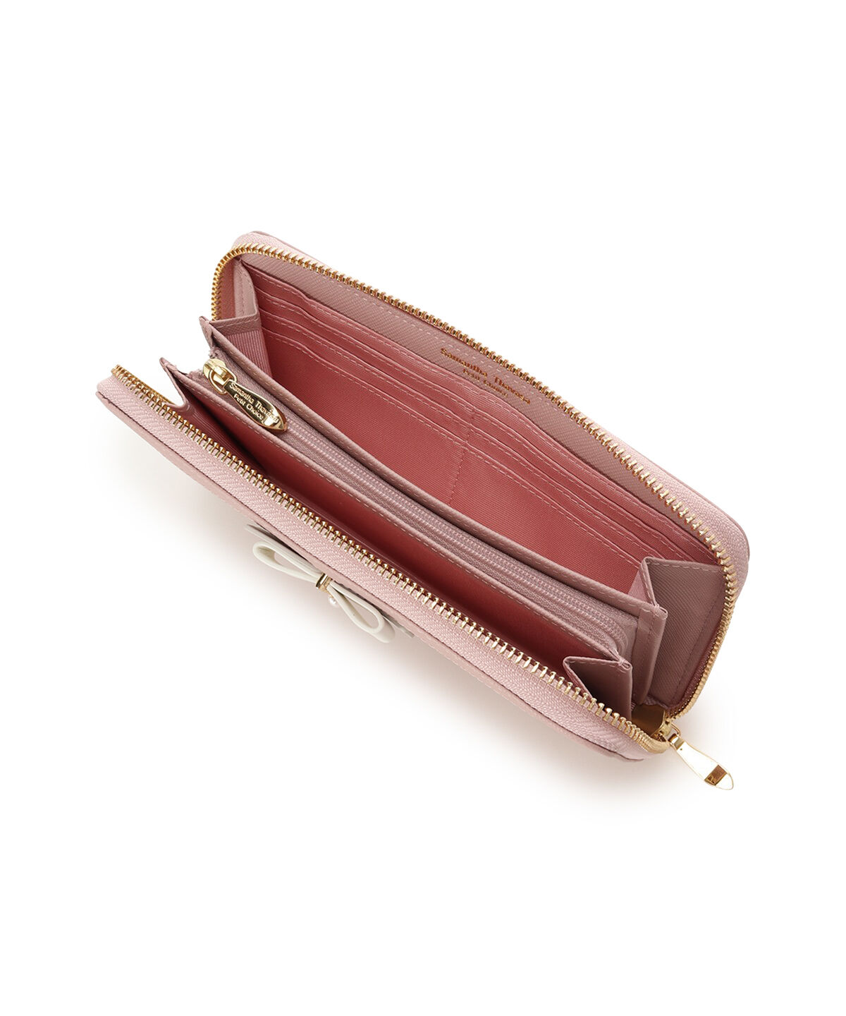 Samantha Thavasa Petit Choice「バイカラーリボン 長財布」|財布|