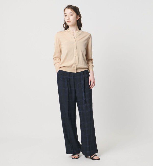 UNITED ARROWS「18G クルーネック ニットカーディガン ‐ウォッシャブル‐」|カーディガン|