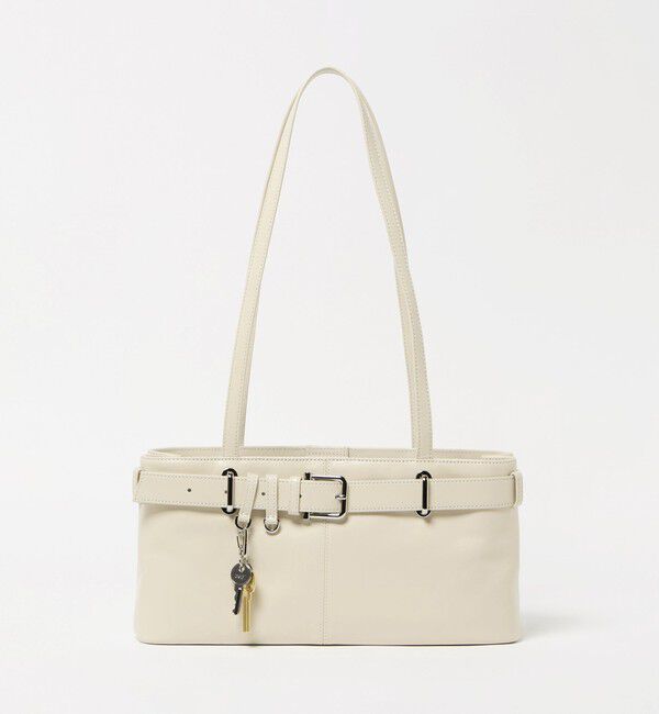 OSOI「＜OSOI＞SHOULDER BROCLE バッグ 」|ショルダー・メッセンジャー|OFF WHITE
