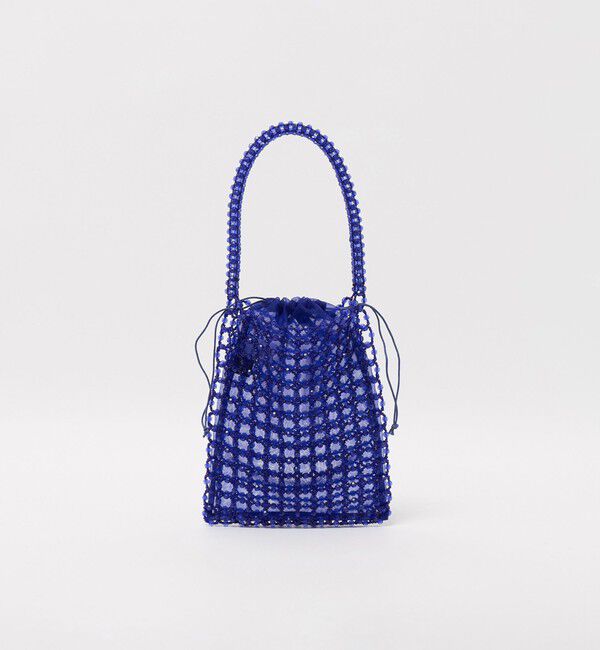 UNITED ARROWS green label relaxing「＜ANAN'S＞ビーズバッグ」|ハンドバッグ|COBALT