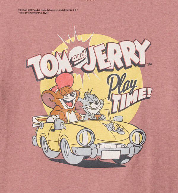 UNITED ARROWS green label relaxing「【別注】＜URBAMENT＞TOM and JERRY リンガーTシャツ / キッズ 140cmー150cm」|Tシャツ・カットソー|