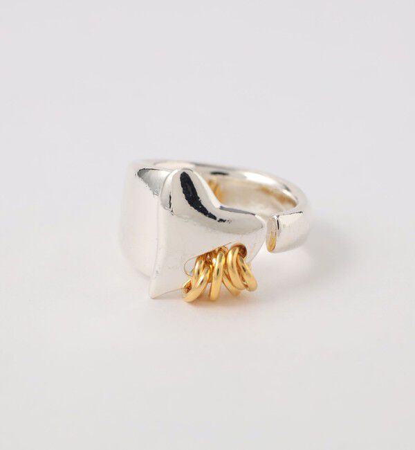 BEAUTY&YOUTH UNITED ARROWS「＜LAPUIS＞Coil Heart リング」|リング|