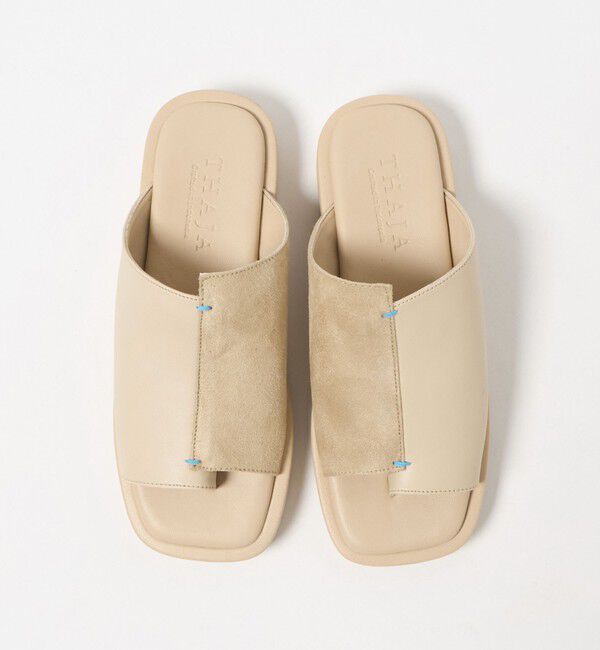 BEAUTY&YOUTH UNITED ARROWS「＜THAJA＞コンビ カバートング スライダー サンダル」|サンダル|