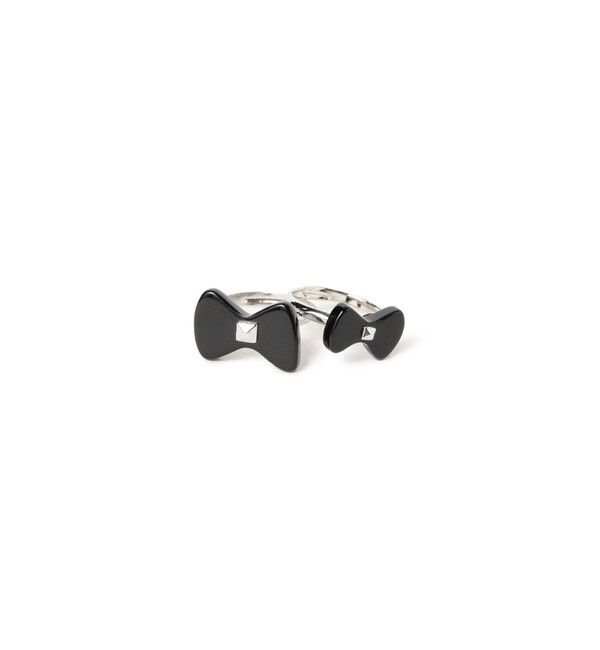 BEAMSBOY「ATOLASOLAS / 2set ring」|その他|BLACK