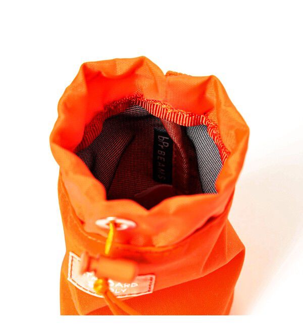 BEAMS「【別注】STANDARD SUPPLY / ドローストリングチャームポーチ "BEAMS ORANGE"」|ポーチ|