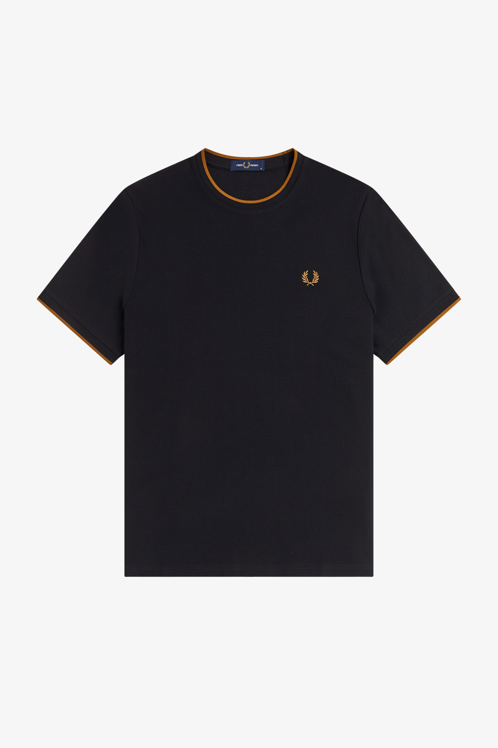 FRED PERRY 「Trim Detail Crepe Pique T-Shirt  シングルティップTシャツ」|Tシャツ・カットソー|