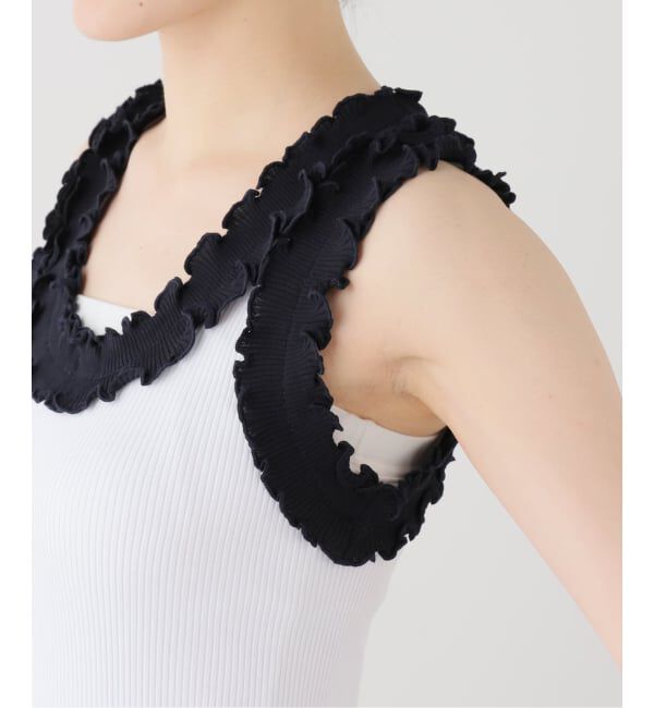 SLOBE IENA「Opera SPORT/オペラスポーツ フリルタンクトップ ROSALIE SEAMLES S TOP」|タンクトップ|