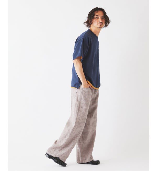 JOURNAL STANDARD relume「ミニ裏毛 コントラストカラー カットオフTシャツ」|Tシャツ・カットソー|