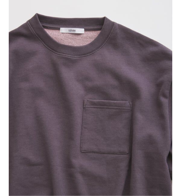 JOURNAL STANDARD relume「ミニ裏毛 コントラストカラー カットオフTシャツ」|Tシャツ・カットソー|