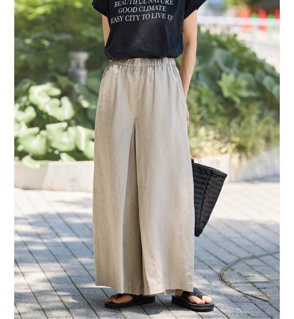 JOURNAL STANDARD「《WEB限定追加》リネン タックキュロット」|その他|