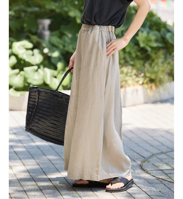 JOURNAL STANDARD「《WEB限定追加》リネン タックキュロット」|その他|