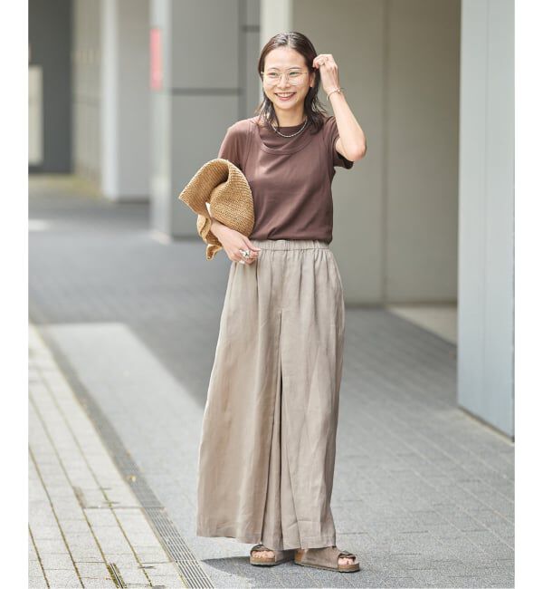 JOURNAL STANDARD「《WEB限定追加》リネン タックキュロット」|その他|