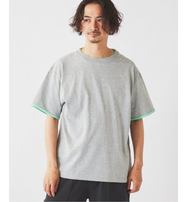 JOURNAL STANDARD relume「RIDING HIGH / ライディングハイ 別注 メランジジャージー リバーシブルT」|Tシャツ・カットソー|
